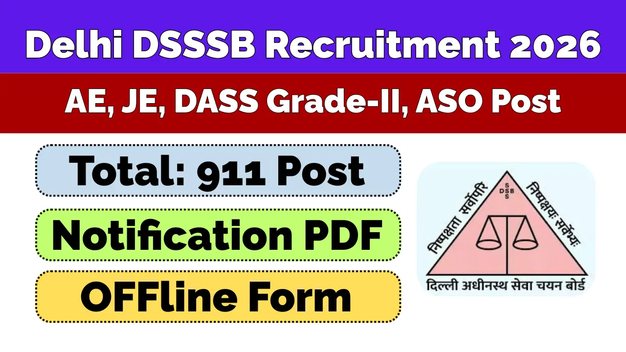 DSSSB DASS Grade 2 Notification