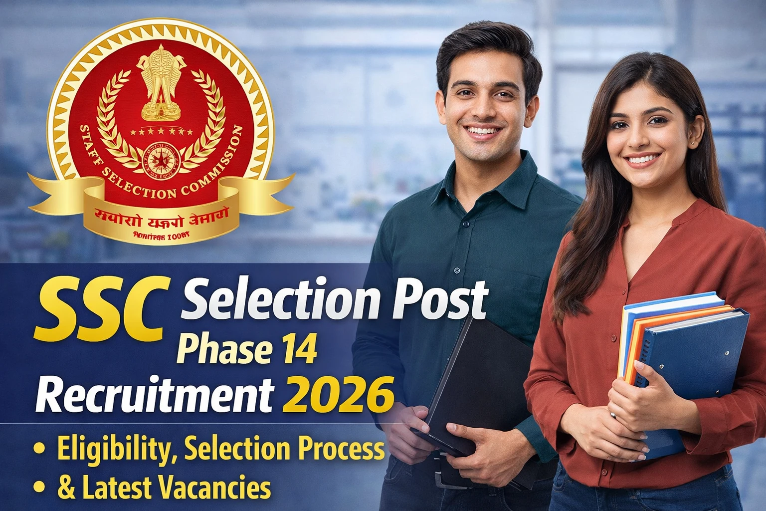 SSC Selection Post Phase 14 Recruitment 2026