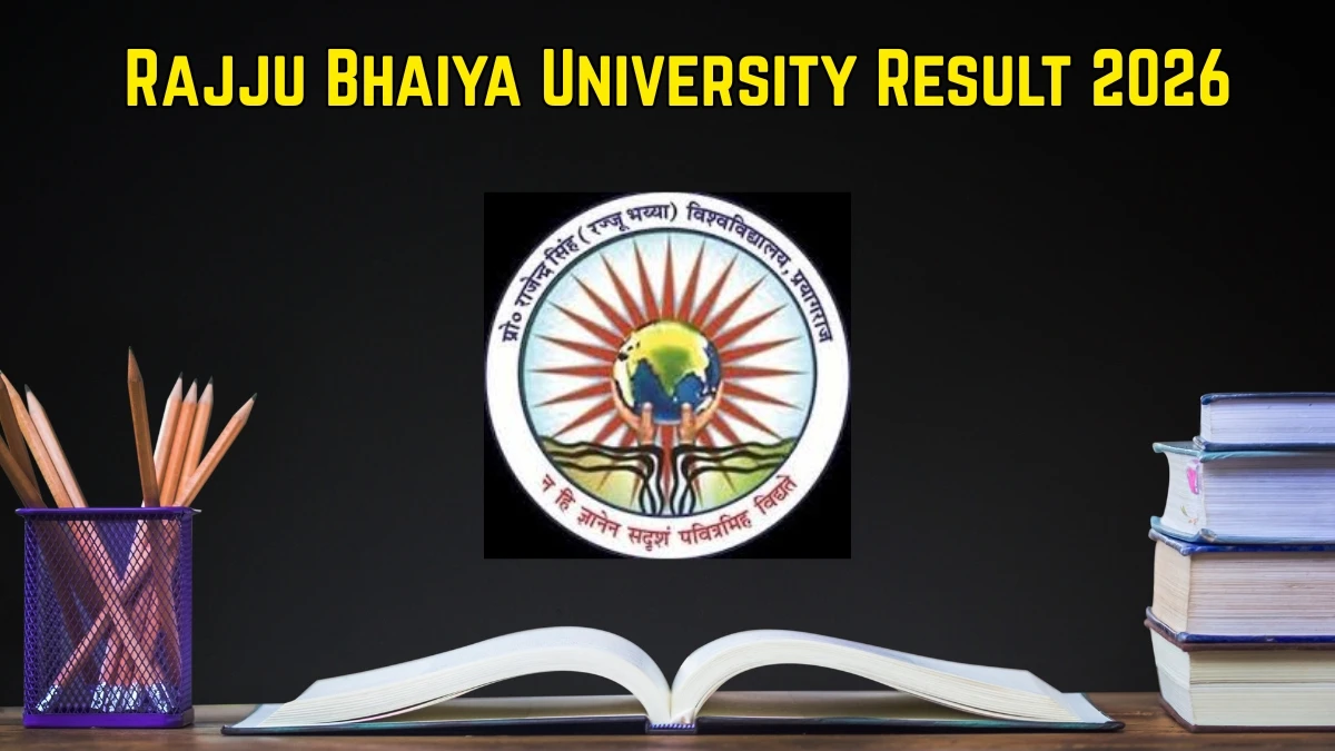 Rajju Bhaiya University Result 2026 OUT